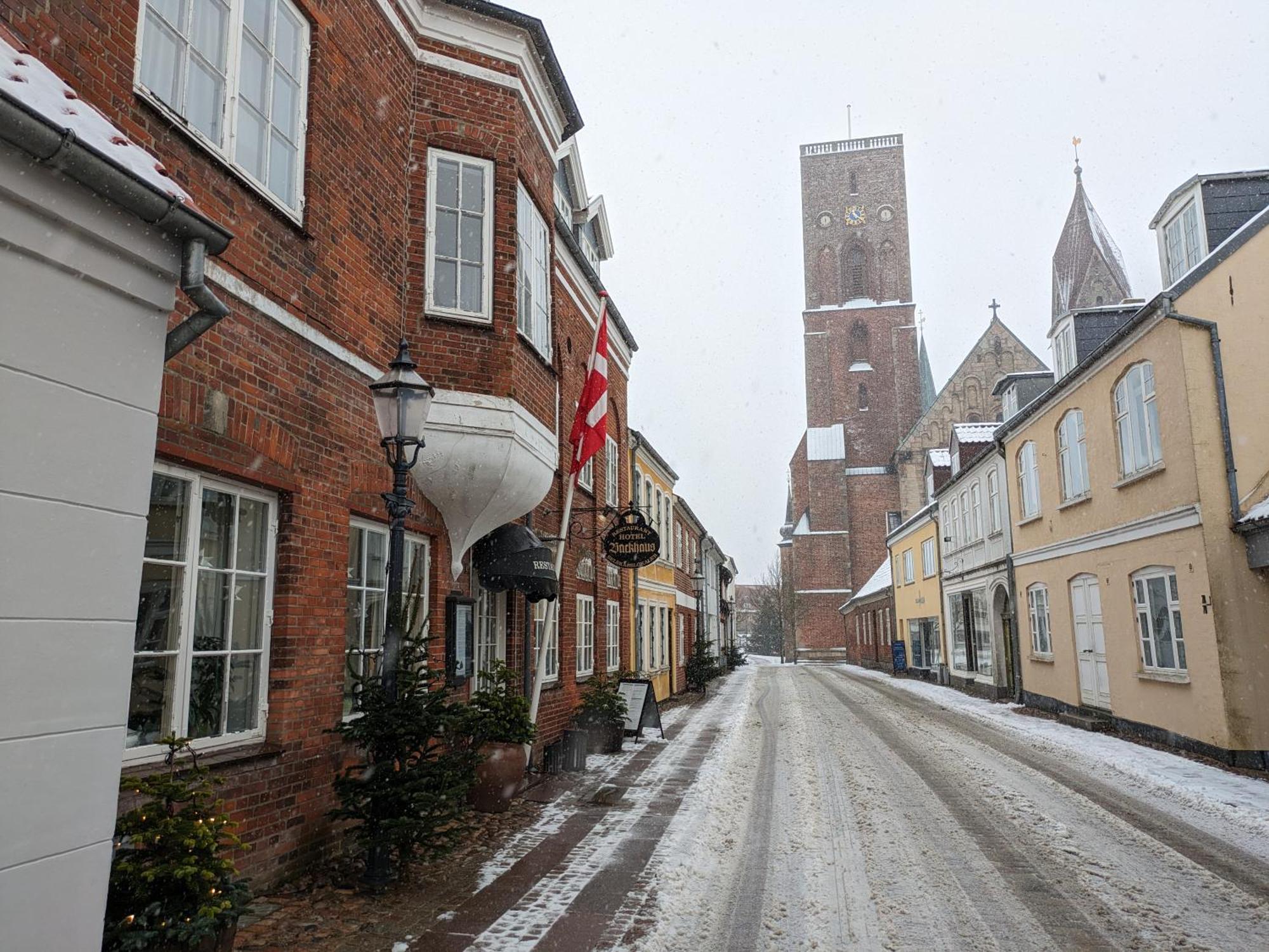 Restaurant Backhaus Hotel Ribe Exterior foto